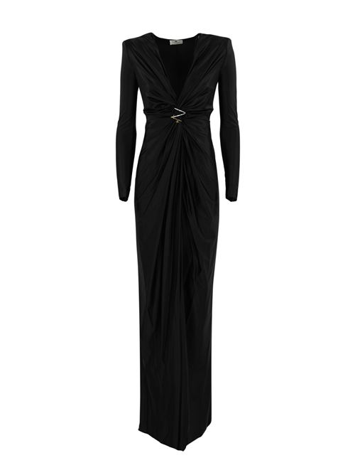 Abito Red Carpet in lycra nero Elisabetta Franchi | AB72947E2110